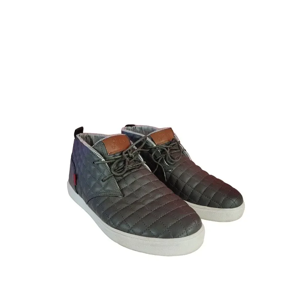Gorilla Men's Size 11 Gray Grey High Top Shoes Boots